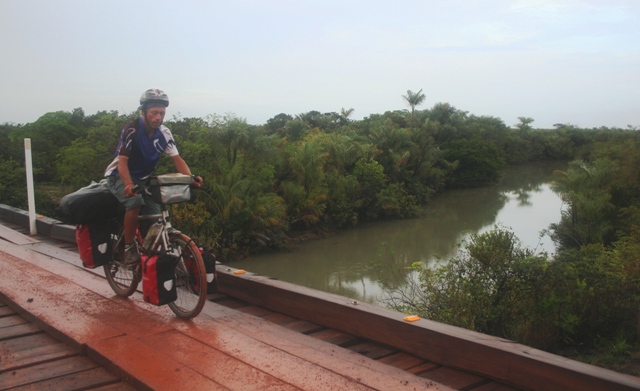 Another bridge to be crossed: Biking Guyana.