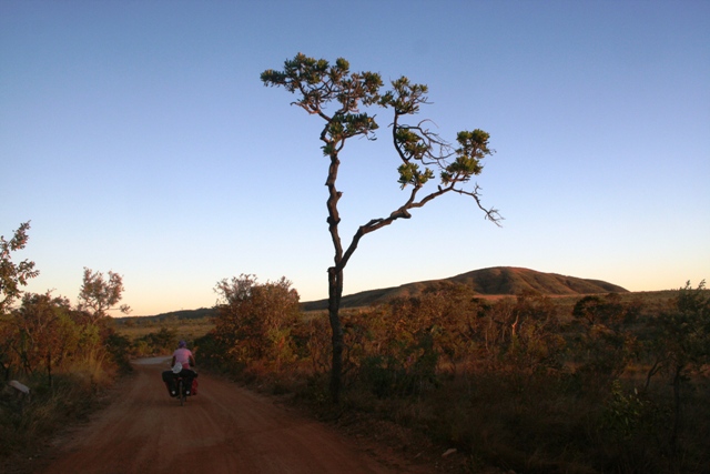 Biking near Alto Paraiso, Brazil