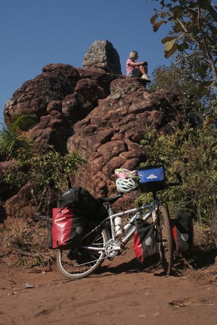 Cycling near Chapada, Mato Grosso State