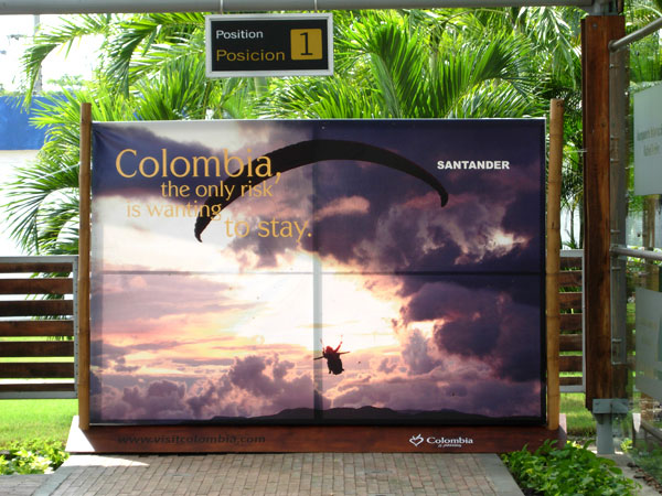 Colombias official tourist slogan