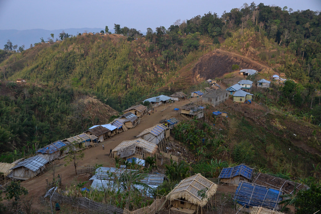 bru village in Mizoram